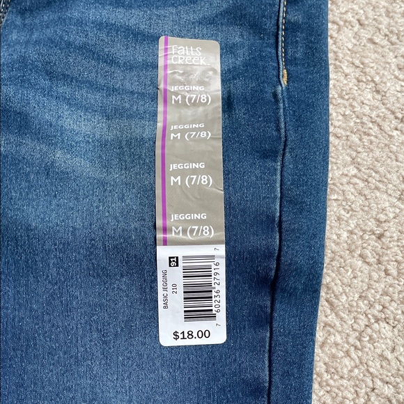 Falls Creek Girls Dark Blue Jegging Stretch - Picture 8 of 12